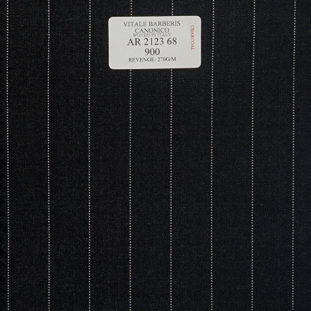 AR 2123 68 CANONICO - 100% Wool - Xanh Dương Sọc